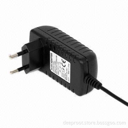 AC/DC Adapter for CCTV Cameras with 24W Maximum Output Power, European-plug